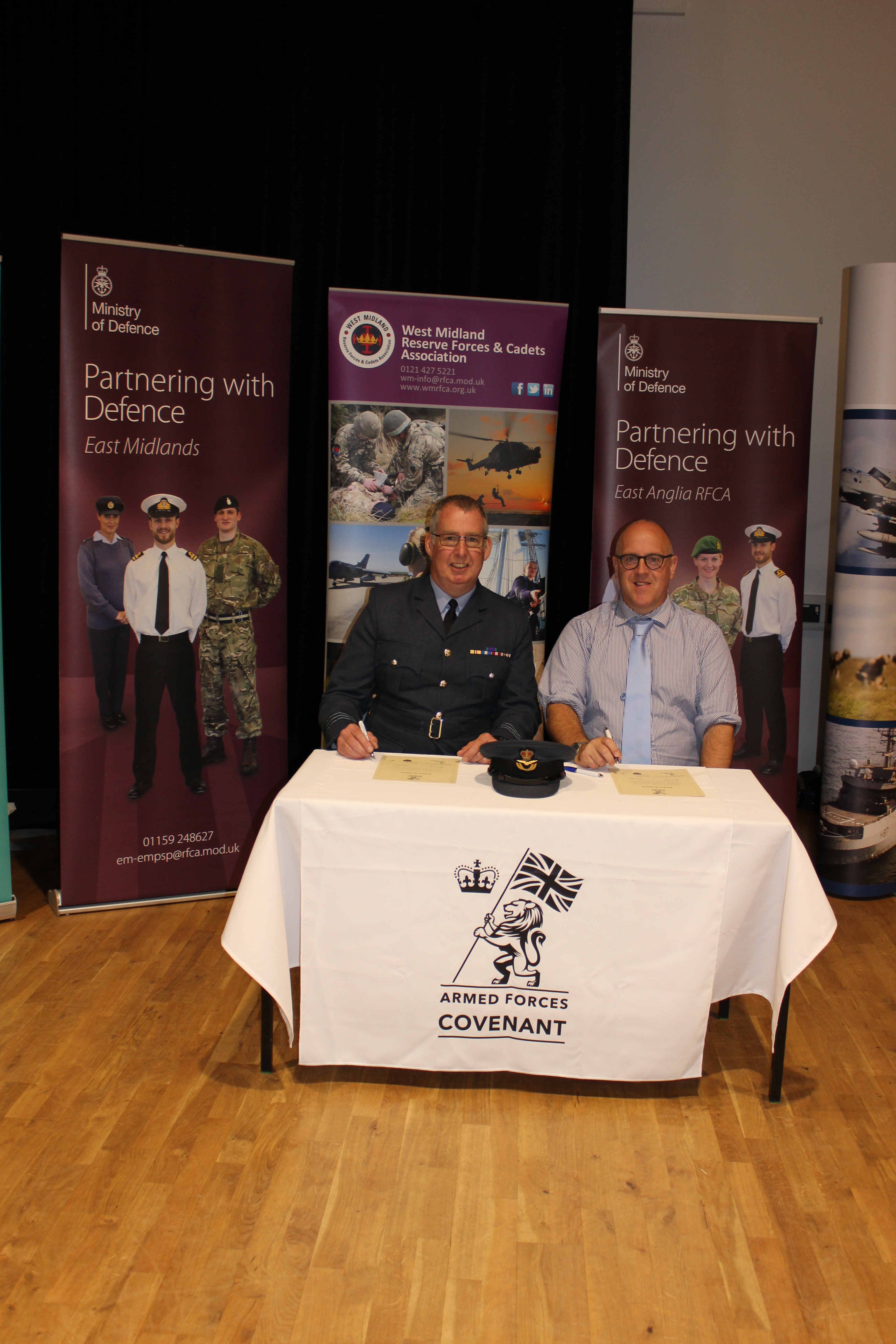 Ravens Academy signs the Armed Forces Covenant