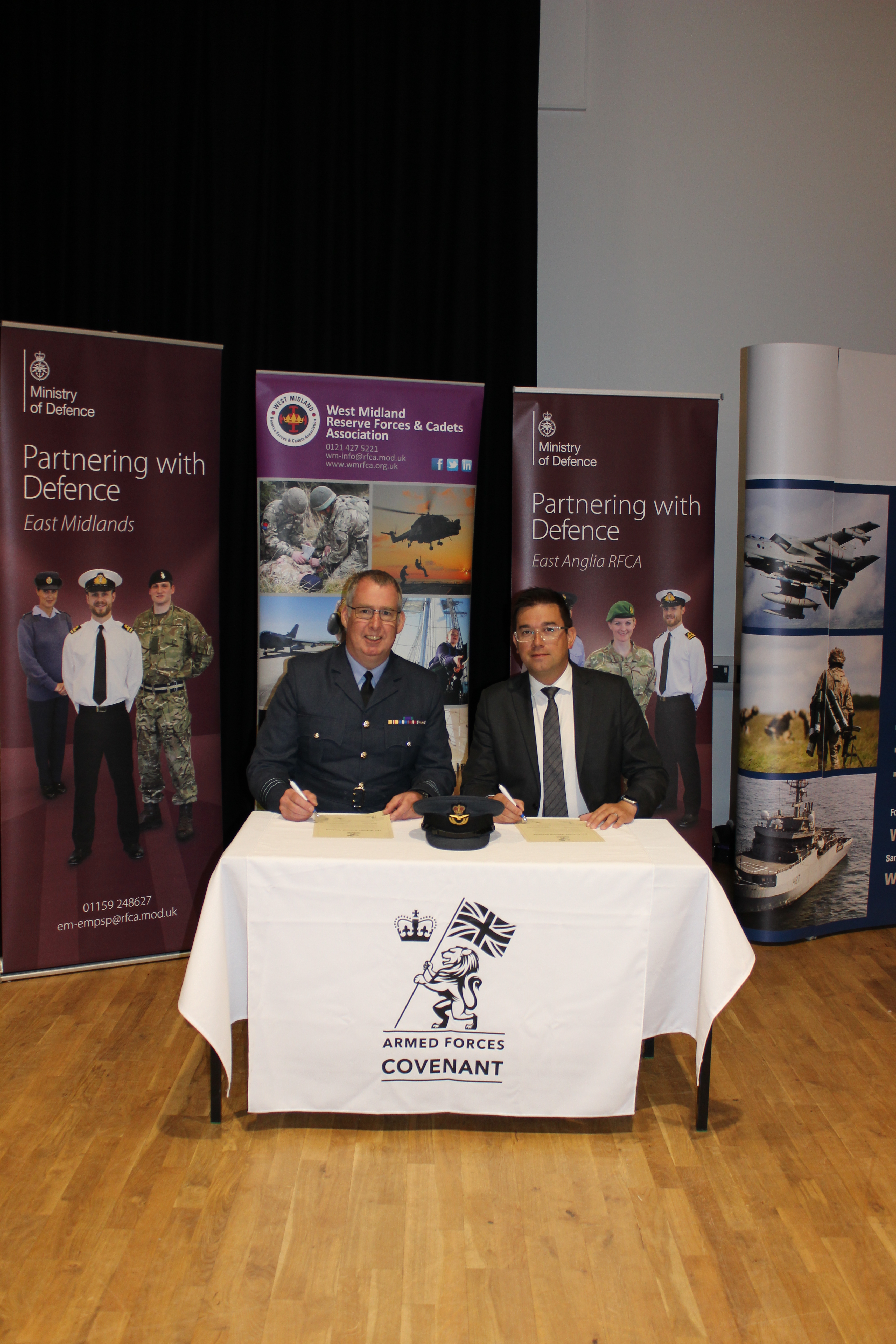 The Nicholas Hamond Academy signs the Armed Forces Covenant