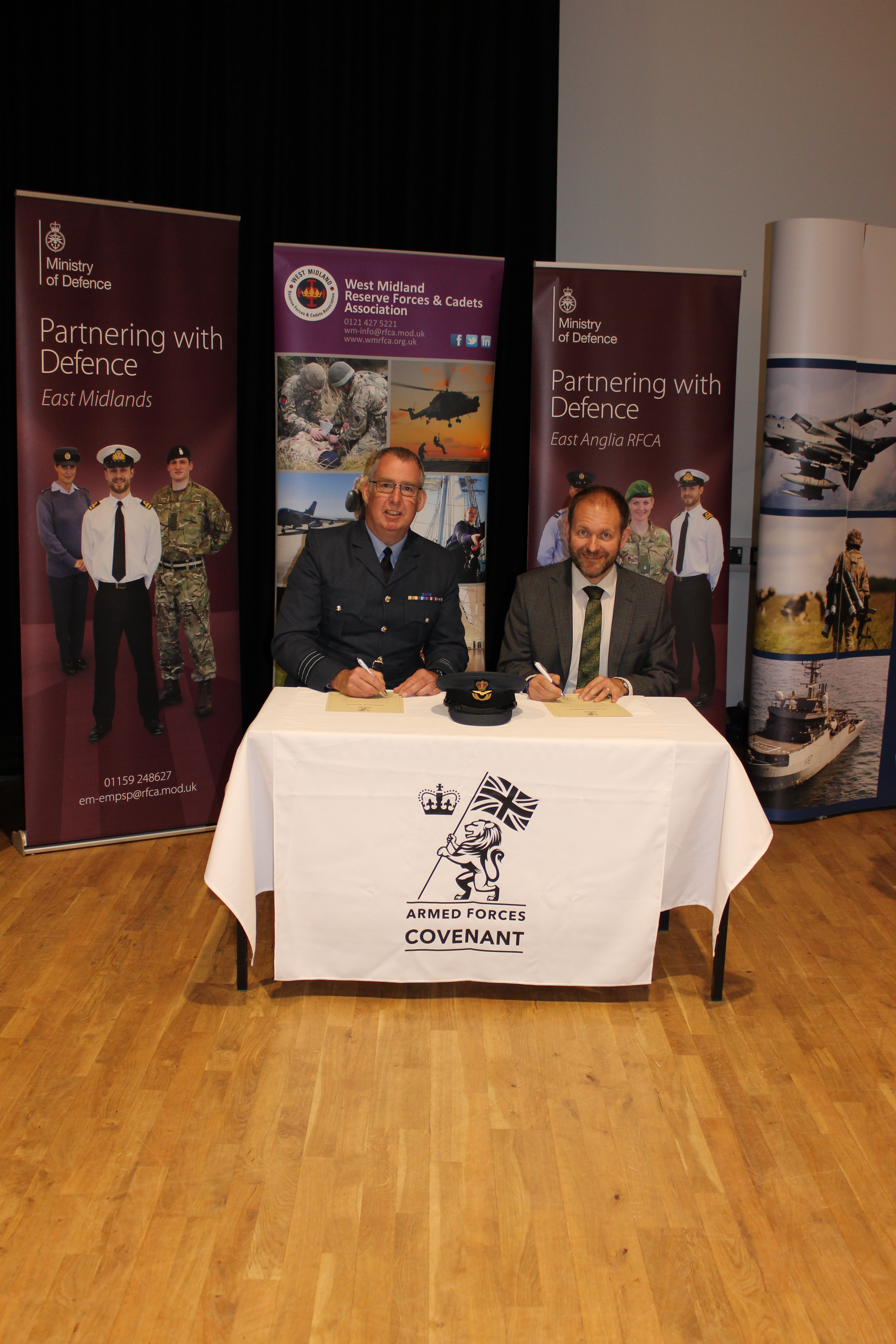 Westbourne Academy signs the Armed Forces Covenant
