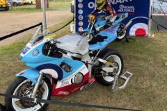 RAF-motorbike