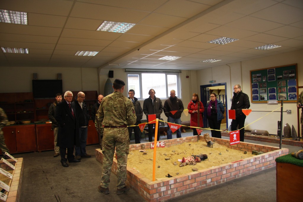 33 Royal Engineers host practical experience day for Employers at Carver Barracks