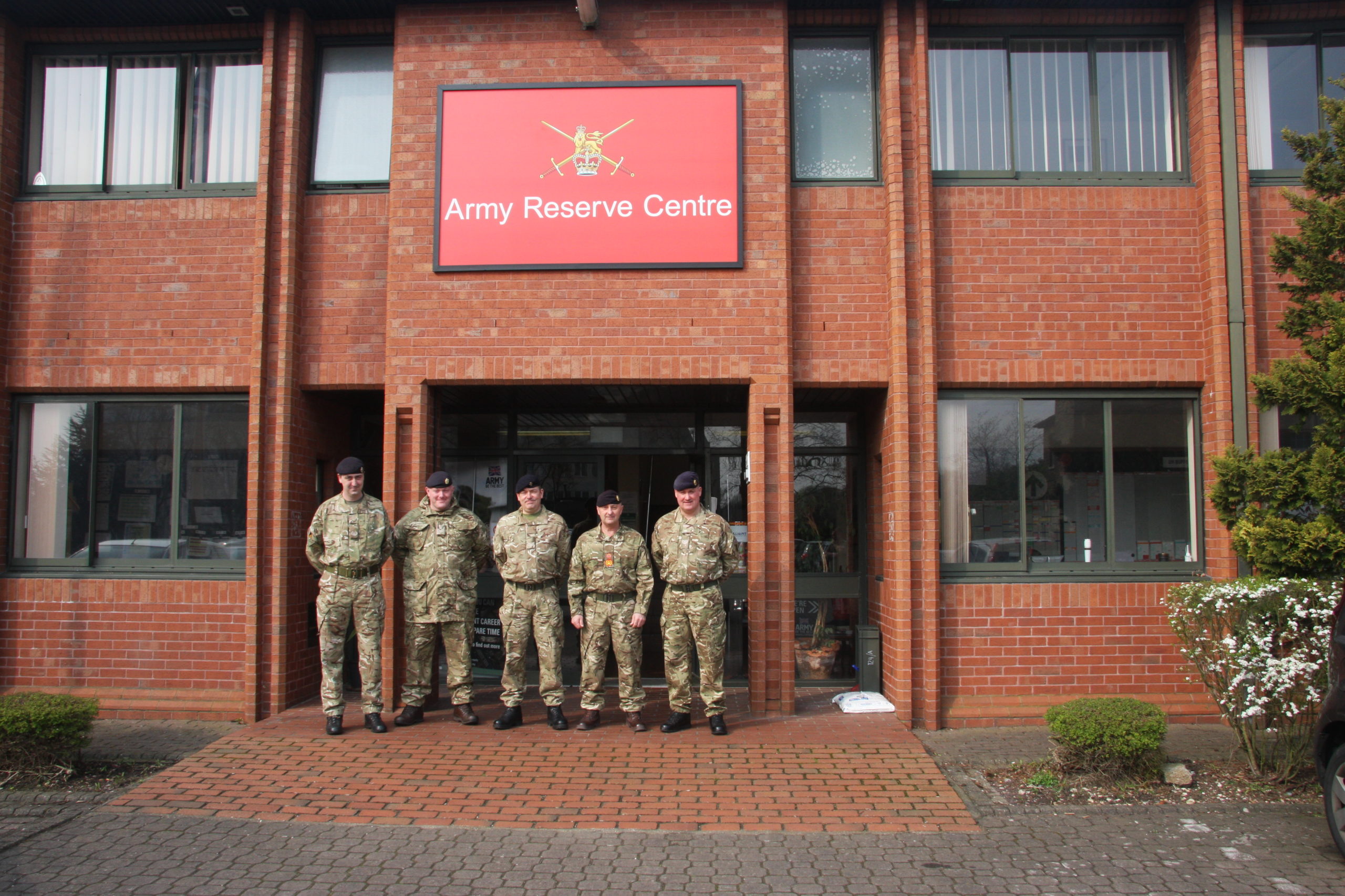 Rebranding for Warley Army Reserve Centre
