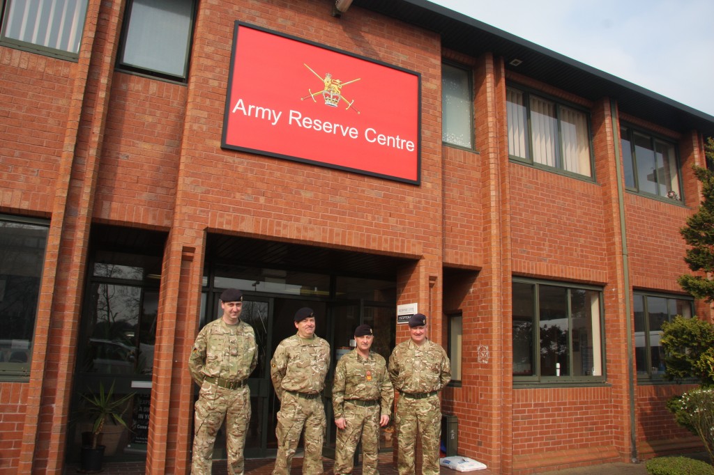 Rebranding for Warley Army Reserve Centre