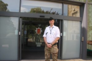 Essex Army Reservist supports Uniform to Work Day