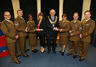 Southend Army Reservists are Honoured for Reserve Service