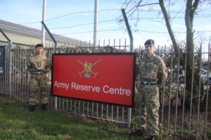 New Signage for Colchester Army Reserve Centre