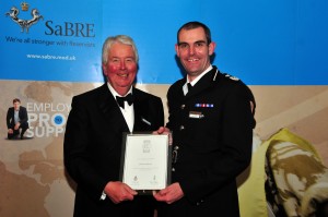 Charlie Hall, Deputy Chief Constable at Norfolk Constabulary with Lord-Lieutenant for Norfolk Richard W Jewson ESQ JP.