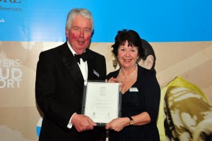 Laura McGillivray, Chief Executive for Norwich City Council with Lord-Lieutenant for Norfolk Richard W Jewson ESQ JP.