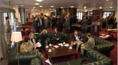 44 Employers represented at Armed Forces Covenant Event in Merville Barracks