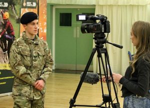 Norfolk cadet interviewed by mustard tv at cadet new hut opening