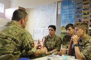 Cadets learning at Cromer ACF detachment opening