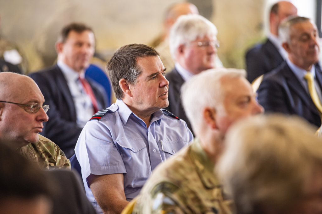 RFCA Members at the AGM 2022 to illustrate RAF Reserves CO can apply for unit administration grant