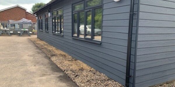 Clacton-on-Sea Army Cadet Hut exterior after refurbishment