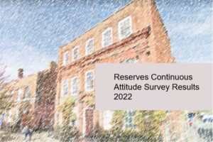 Survey reveals Reserves’ attitude towards Service