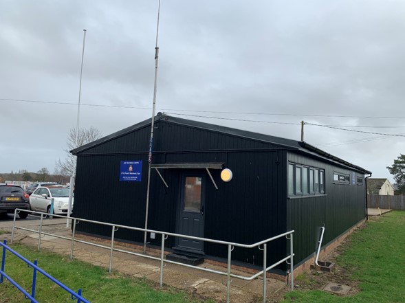 Before and after photos show the improvements to Norfolk’s North Walsham Air Cadet hut