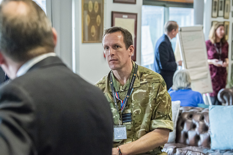 Wing Commander in the discussion group during RFCA AGM