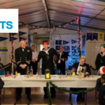 Bedford Sea Cadets trustees and cadets at christmas meal